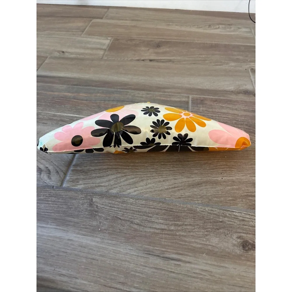 Rare‎ 1960s Blow Up Psychedelic Coat Hangers Mod floral Groovy mid century- 3